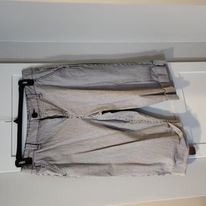 Style & Co. Black/white stripe Bermuda Shorts. 12